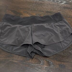 Lululemon Black Layered Active Shorts